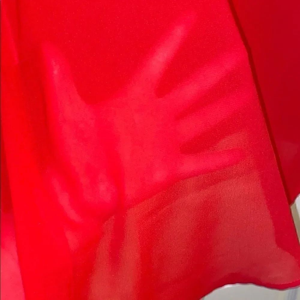 Red tunic top - Picture 3 of 3